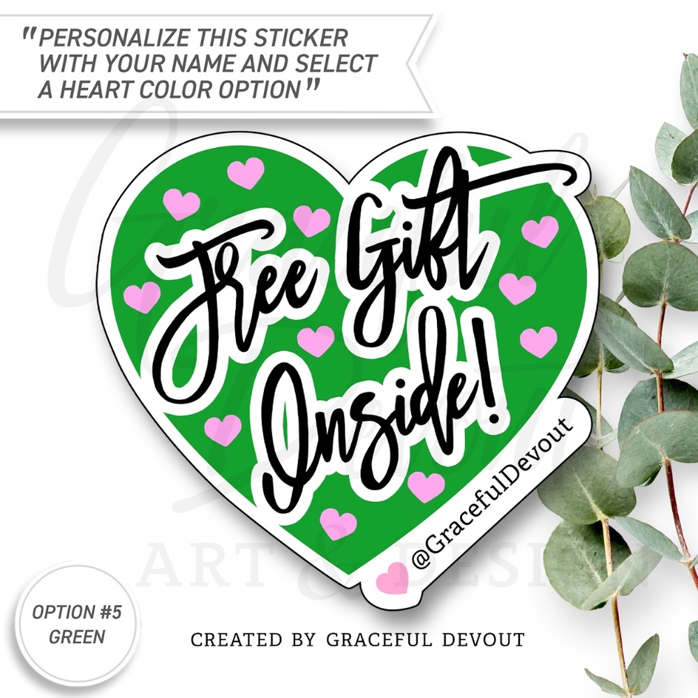 Free Gift Inside! - 2" (inches)(48ct.) Stickers - Picture 6 of 14